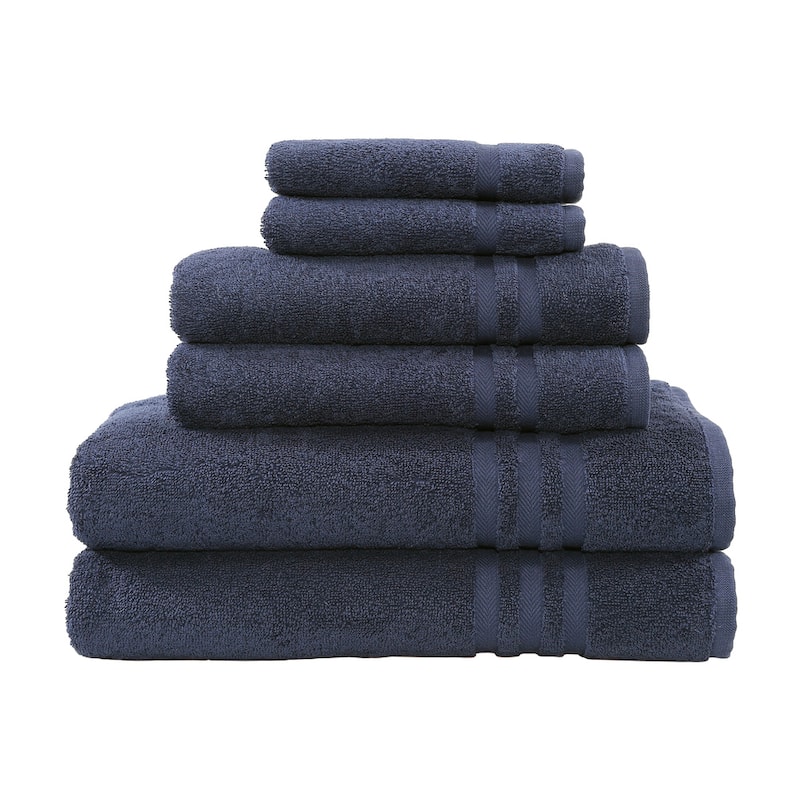 Copper Grove Tracadie Turkish Cotton 6-piece Terry Bath Towel Set