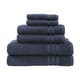 preview thumbnail 11 of 18, Copper Grove Tracadie Turkish Cotton 6-piece Terry Bath Towel Set