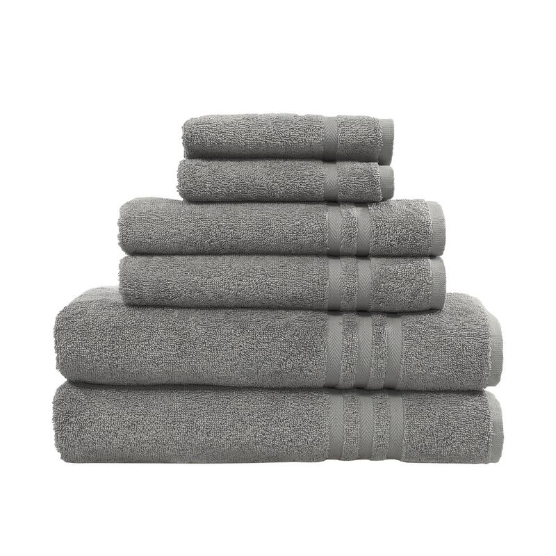 Copper Grove Tracadie Turkish Cotton 6-piece Terry Bath Towel Set