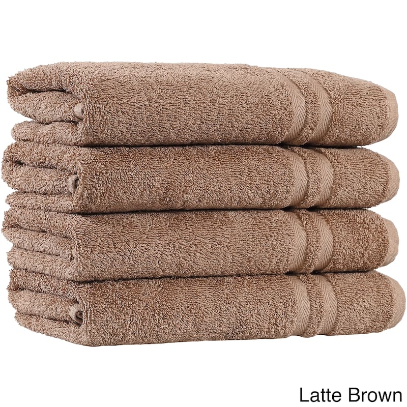 Copper Grove Tracadie Turkish Cotton 4-piece Terry Hand Towels - Latte