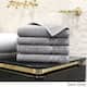 Copper Grove Tracadie Turkish Cotton 4-piece Terry Hand Towels - Dark Grey
