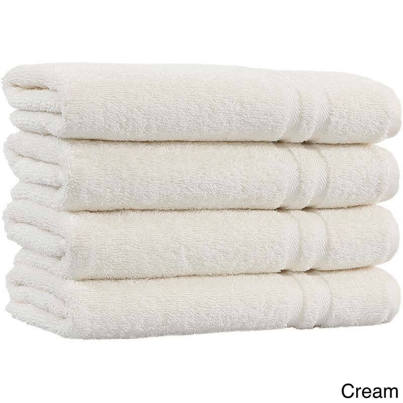 Copper Grove Tracadie Turkish Cotton 4-piece Terry Hand Towels - Cream