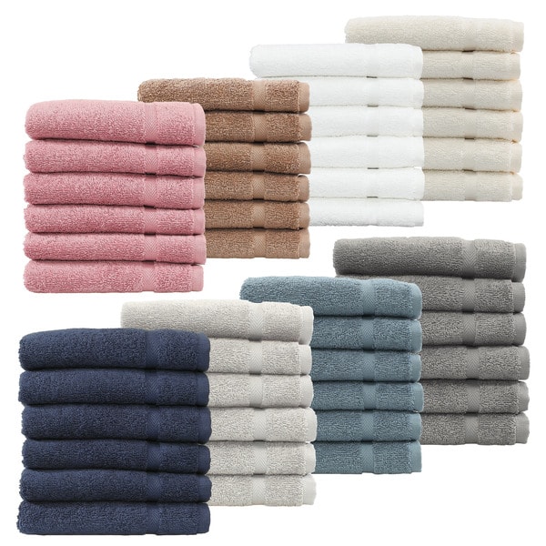 Buy 4 Set Soft Washcloth Towel 100% Cotton