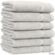 Authentic Hotel and Spa Omni Turkish Cotton Terry Washcloths (Set of 6) - Grey