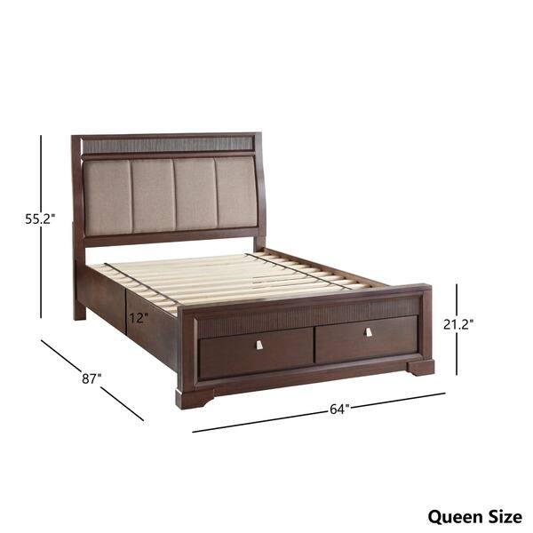 Shop Marquette Tufted Upholstered Headboard Storage Platform Bed