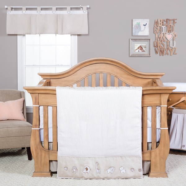 Baby Baby Bedding Bedding Bedding Sets Tan White Trend Lab Quinn 3