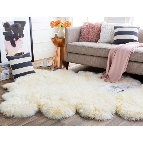 Antarctica Plush Hair-on-hide Area Rug. Opens flyout.