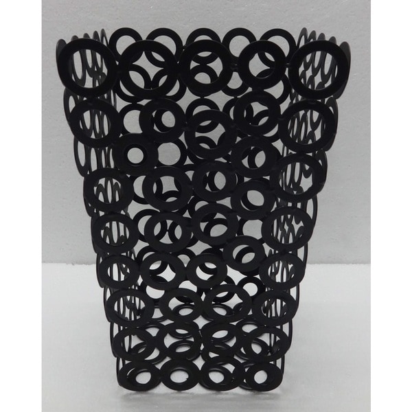 Vanilla Rings Waste Bin - 6.25"x9.75"