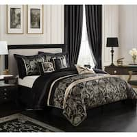 PCHF China Art Black 3-piece Comforter Set - On Sale - Bed Bath & Beyond -  23018236