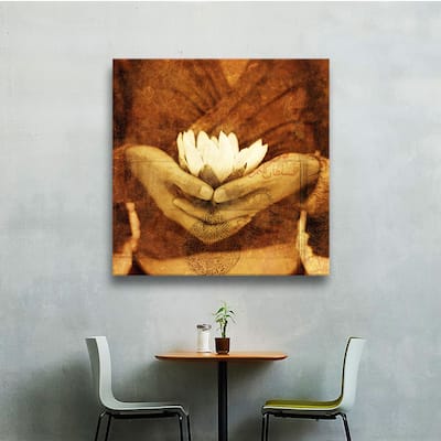 ArtWall Elena Ray 'Lotus' Gallery-wrapped Canvas