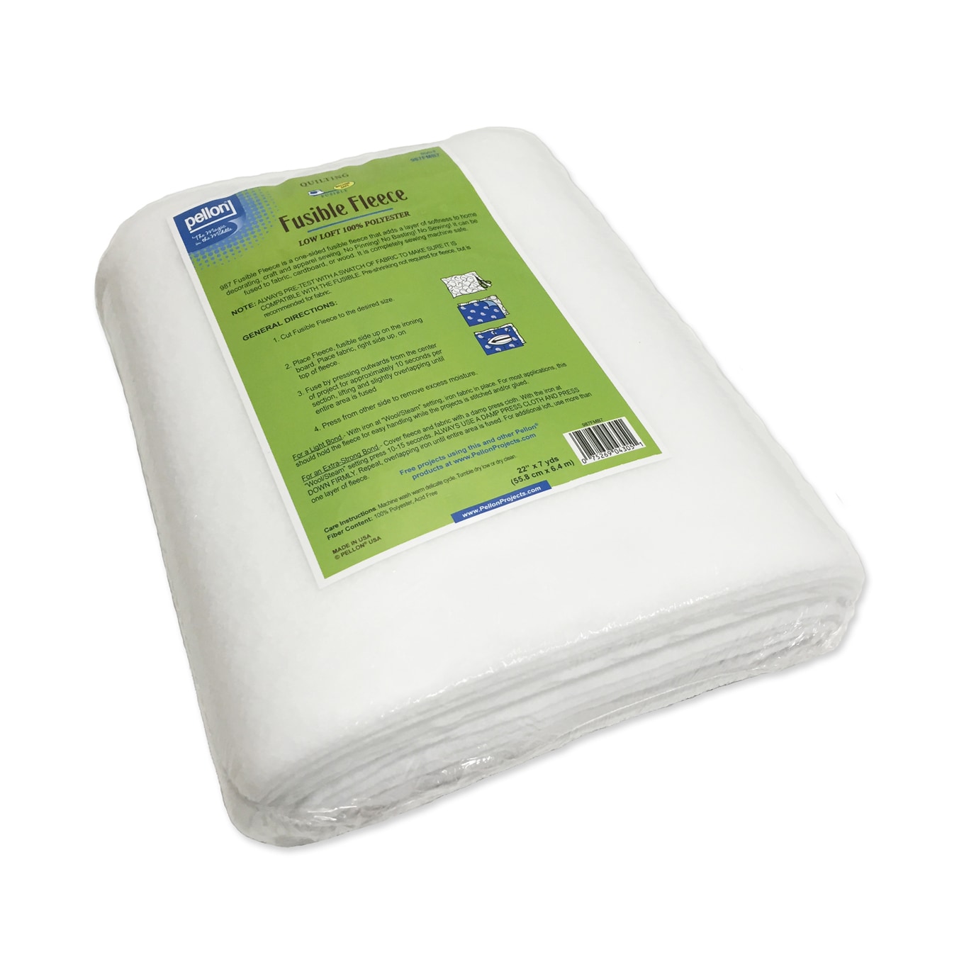 Mandala White by Pellon 45Inch/15Yard Pellon Thermolam Plus Fusible