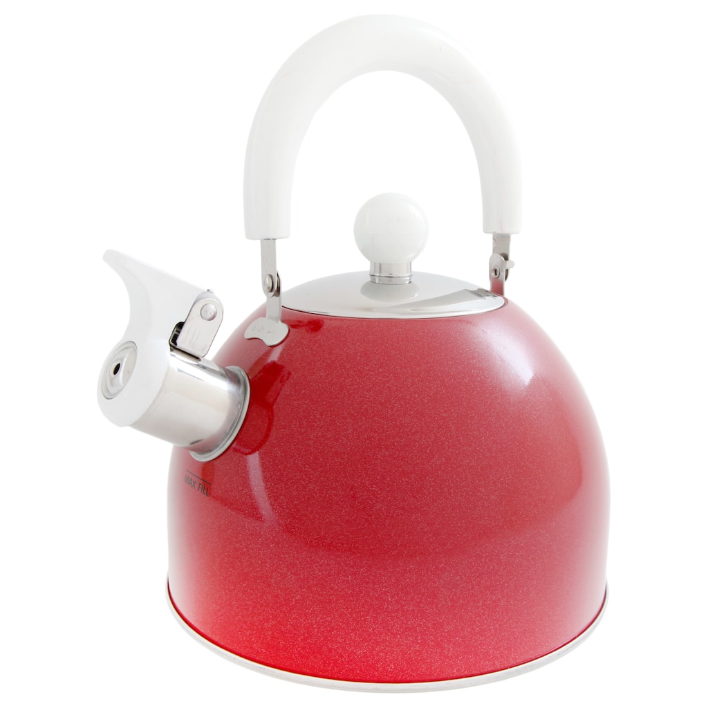 Mr Coffee Colorcraze Stainless Whistling 1.5 quart Tea/Coffee Kettle