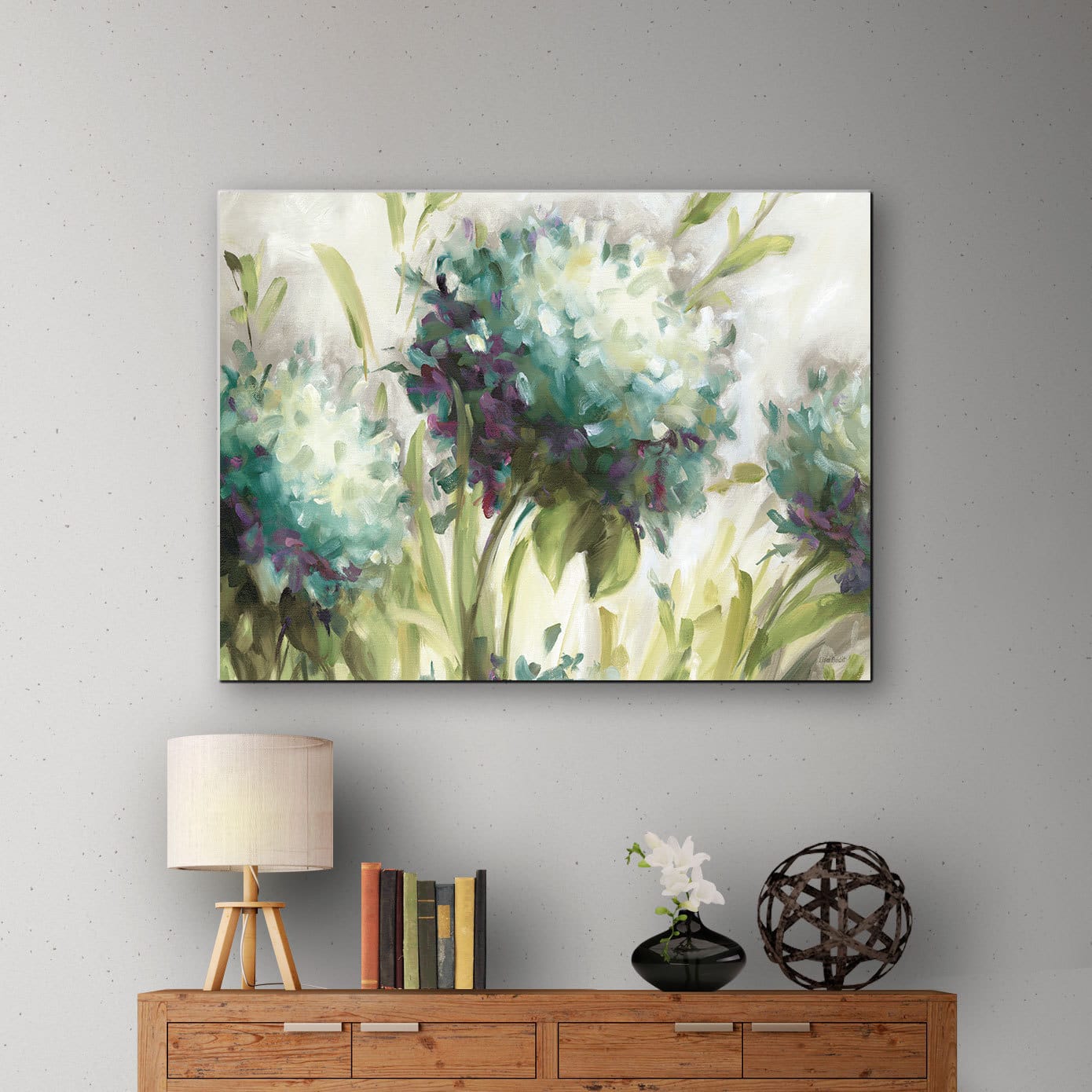 ArtWall Lisa Audit's Hydrangea Field, Gallery Wrapped Canvas - On Sale ...