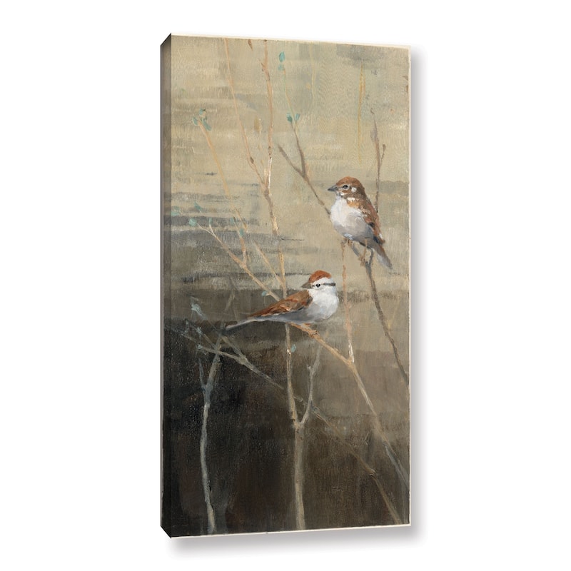 ArtWall Avery Tillmon's Sparrows At Dusk, Gallery Wrapped Canvas