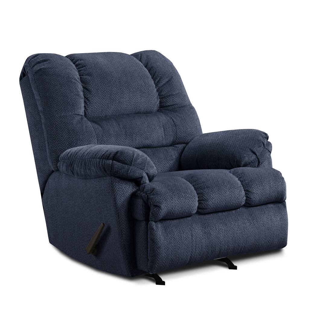 Simmons Upholstery Zig Zag Rocker Recliner