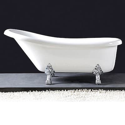 Fine Fixtures Traditional Freestanding Claw Foot Bathtub
