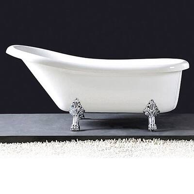 Fine Fixtures Traditional Freestanding Claw Foot Bathtub