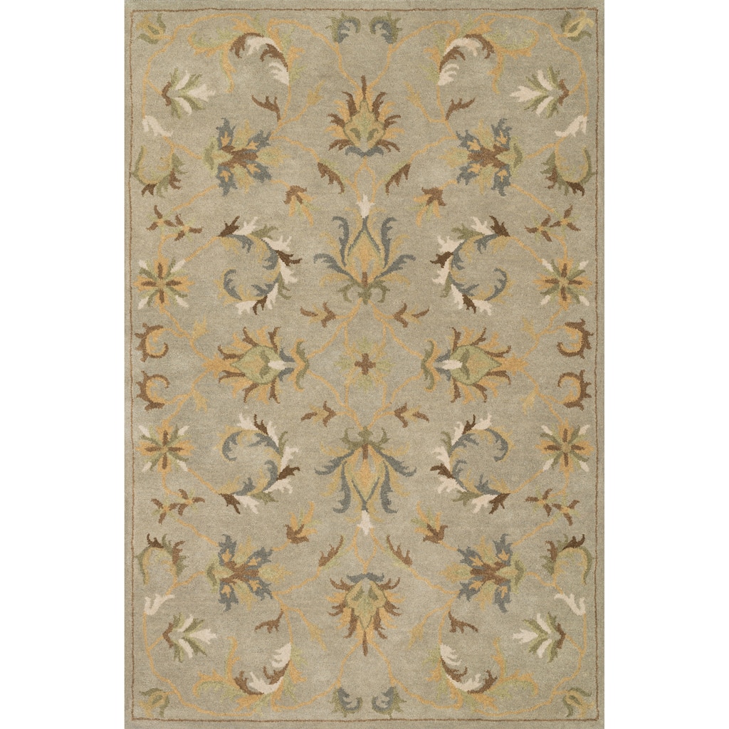 Hand-tufted Wilson Floral Mist Wool Rug