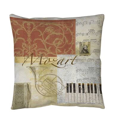 Classic Composers Mozart Floor Pillow