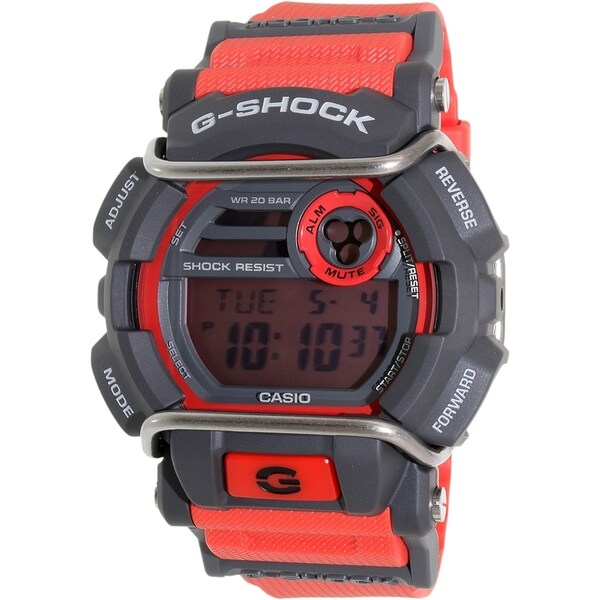 g shock grey and green