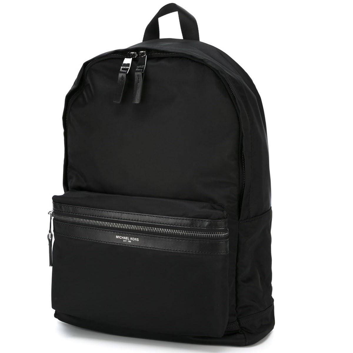 Michael Kors Kent Black Nylon Backpack 