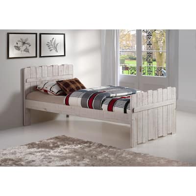 Donco Kids Rustic Sand Twin Tree House Bed