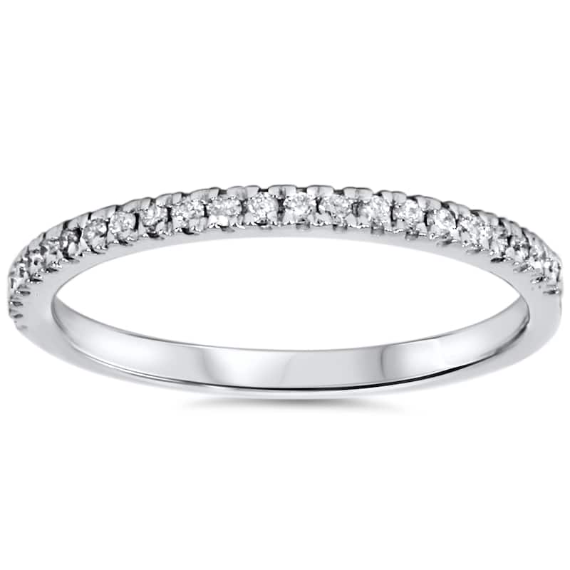 10k White Gold 5/8ct TDW Engagement Cushion Halo Wedding Ring Set