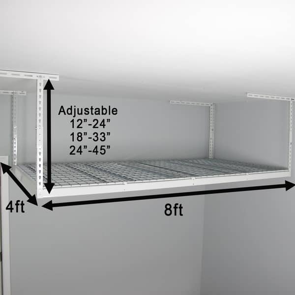 MonsterRax 4' x 8' Overhead Garage Storage Rack - Bed Bath & Beyond ...