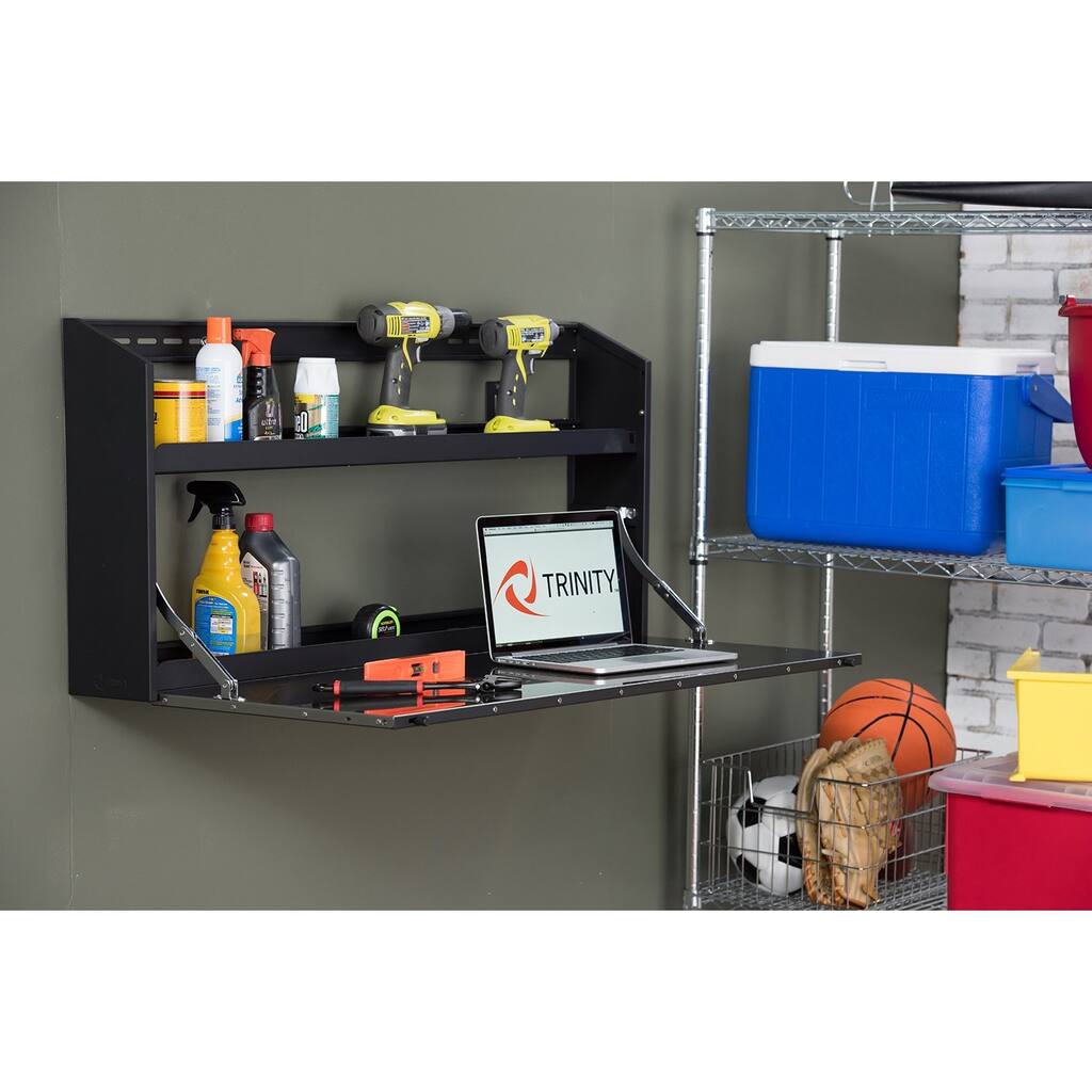 TRINITY Wall Cabinet w/ Fold-Down Work Surface