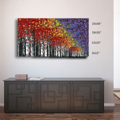 ArtWall Susanna Shaposhnikova's Birch, Gallery Wrapped Canvas