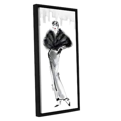 ArtWall Anne Tavoletti's Fifties Fashion I, Gallery Wrapped Floater-framed Canvas