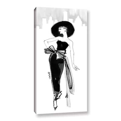 ArtWall Anne Tavoletti's Fifties Fashion IV, Gallery Wrapped Canvas