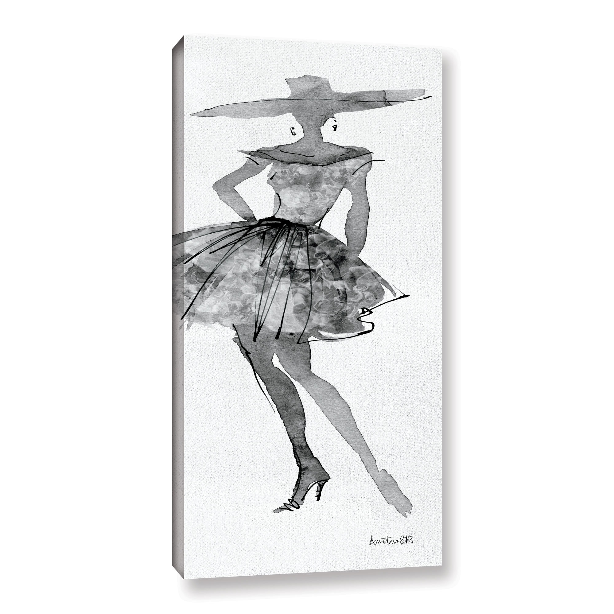 ArtWall Anne Tavoletti's Fashion Sketchbook V, Gallery Wrapped Canvas - Bed  Bath & Beyond - 11101099