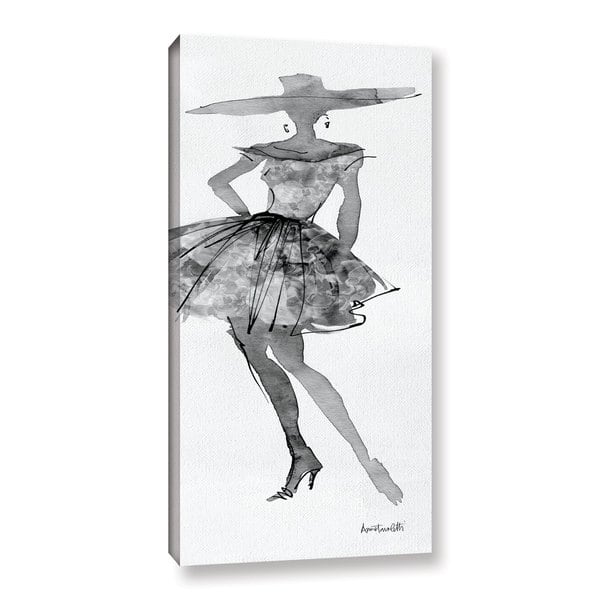 ArtWall Anne Tavoletti's Fashion Sketchbook V, Gallery Wrapped Canvas ...