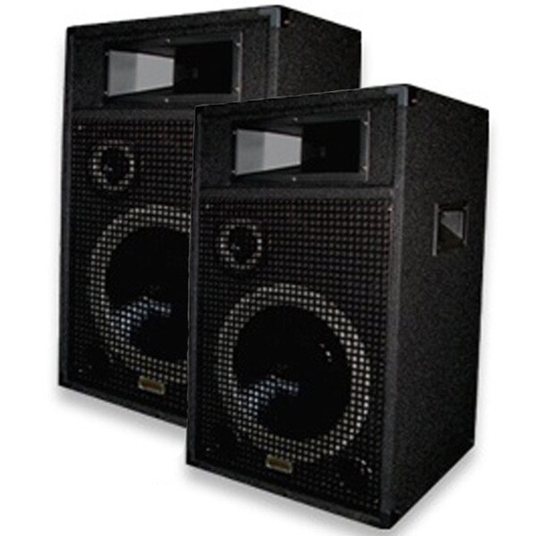 Acoustic Audio Br12 Pa Karaoke Dj 12inch Speakers 2000 Watts 3 Way