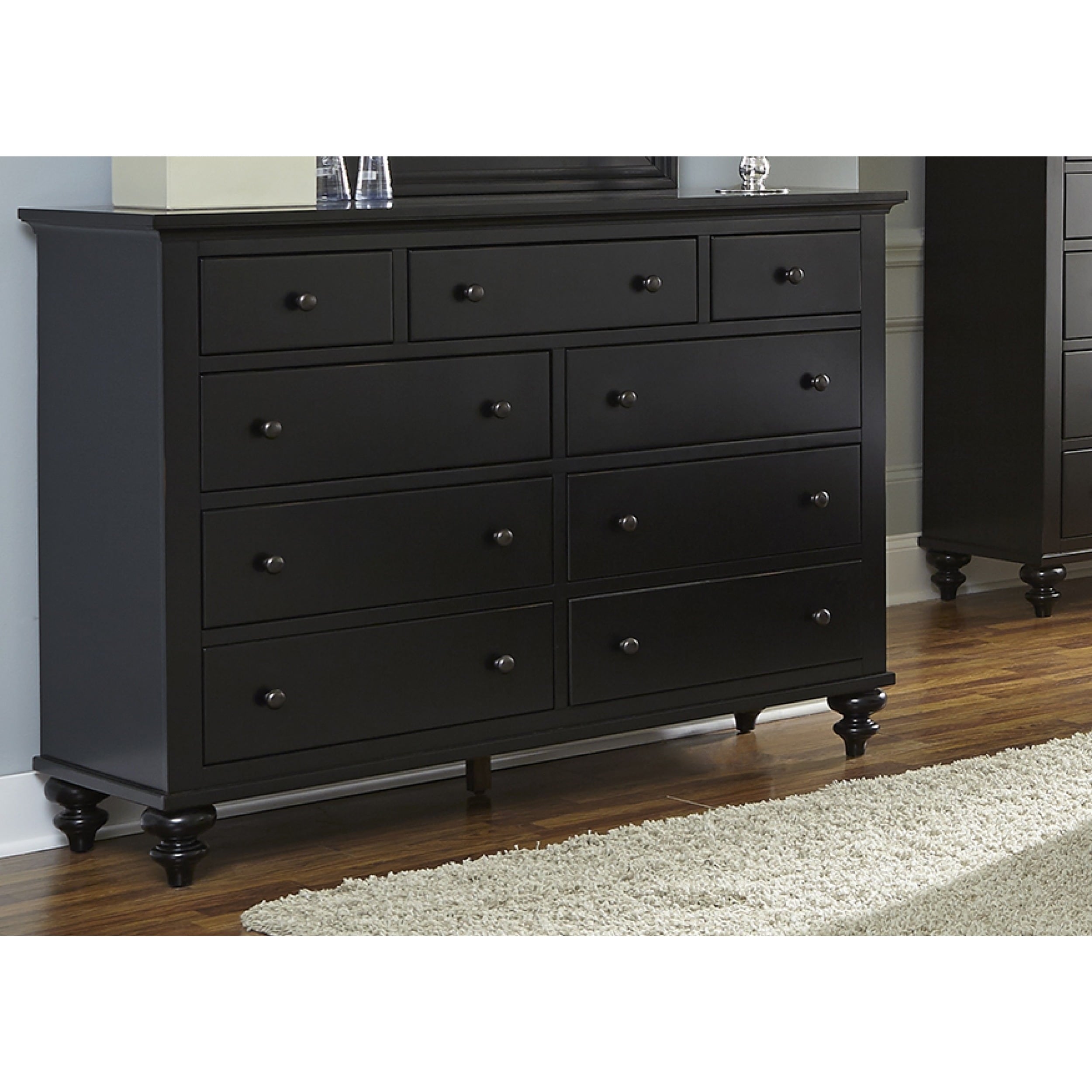 Hamilton Iii Black Cottage 9 Drawer Dresser Free Shipping On Hamilton Iii Black Cottage 9 Drawer Dresser Free Shipping On Orders Over 45 9999918106318