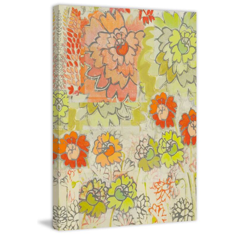 Marmont Hill - Big Orange III Painting Print on Canvas - Multi-Color