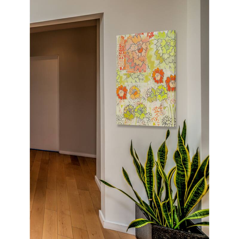 Marmont Hill - Big Orange III Painting Print on Canvas - Multi-Color