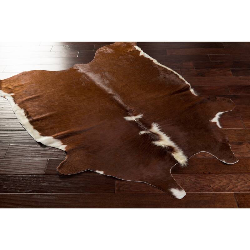 Hand Crafted Balanchine Hair On Hide Area Rug