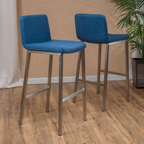 Vasos 30-inch Fabric Barstool (Set of 2) by Christopher Knight Home