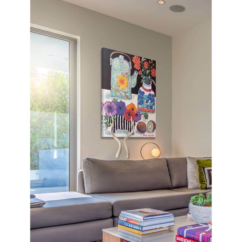 Marmont Hill - Happy Still Life with Kiwi Painting Print on Canvas - Multi-Color