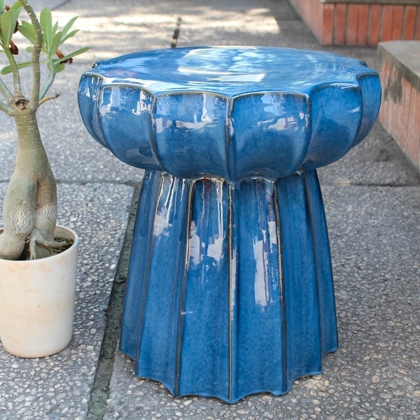 Round garden stool hot sale