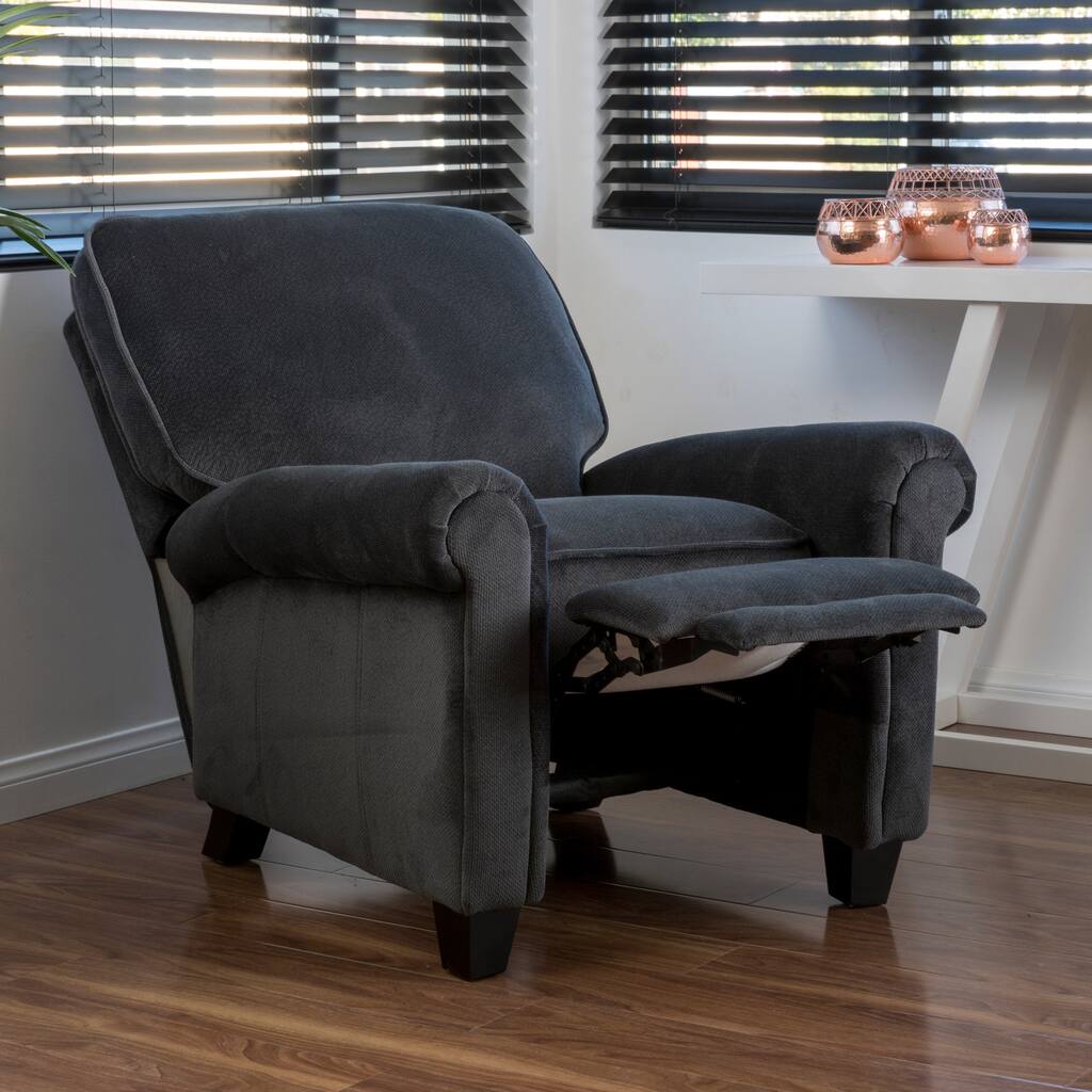 Dallon Fabric Recliner Club Chair by Christopher Knight Home