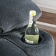 preview thumbnail 10 of 18, Gannon Fabric Reclining Glider Club Chair by Christopher Knight Home