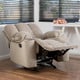 preview thumbnail 2 of 18, Gannon Fabric Reclining Glider Club Chair by Christopher Knight Home