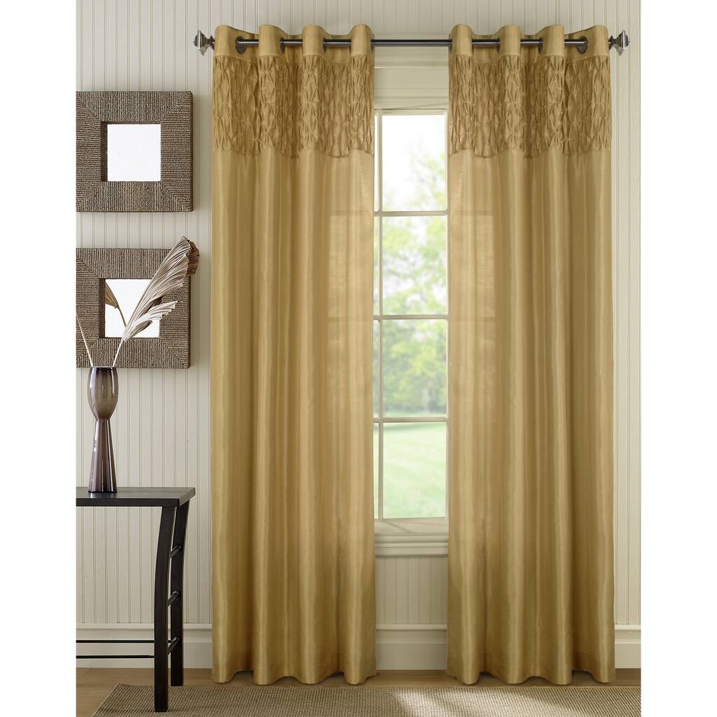 Emanuel Faux Silk Curtain