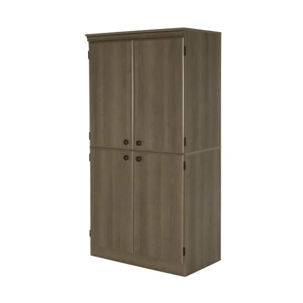 Shop South Shore Morgan Storage Cabinet 4 Door Overstock