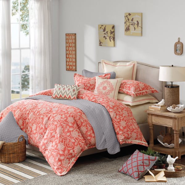 Hampton Hill Portico Luxury 9piece Comforter Set Overstock 11105156