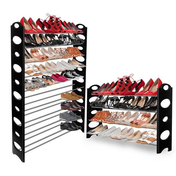 Shop Shoe Rack Tower Storage Organizer For Up To 50 Pairs Of Shoes Overstock 11105440