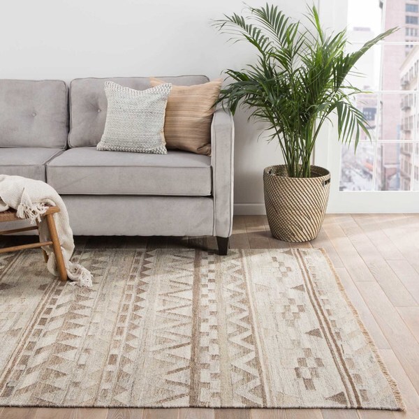 To Handmade Geometric Cream Gray Area Rug 8 X 10 To Handmade Geometric Cream Gray Area Rug 8 X27 X 10